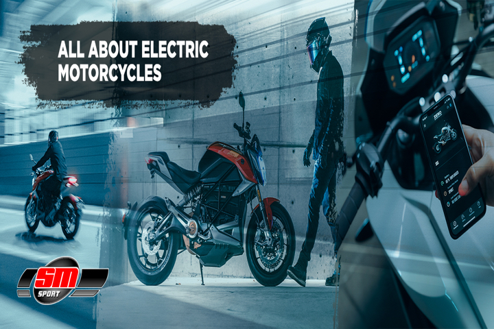 The Process of Remote Contactless Charging of Electric Motorcycles with  Digital Technologies. Stock Illustration - Illustration of engine, battery:  284333674