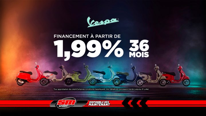 Vespa Gts Super 300 Rosso Coraggioso 2023 En Vente à Québec Sm Sport 5855