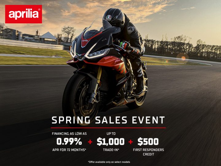 Aprilia Spring Sale Event