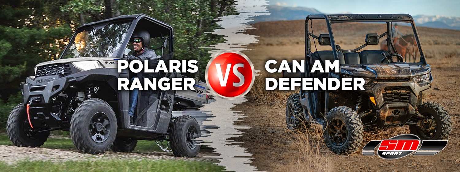 Polaris Ranger vs Can Am Defender
