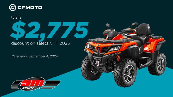 CFMOTO Promotions | ATV’S