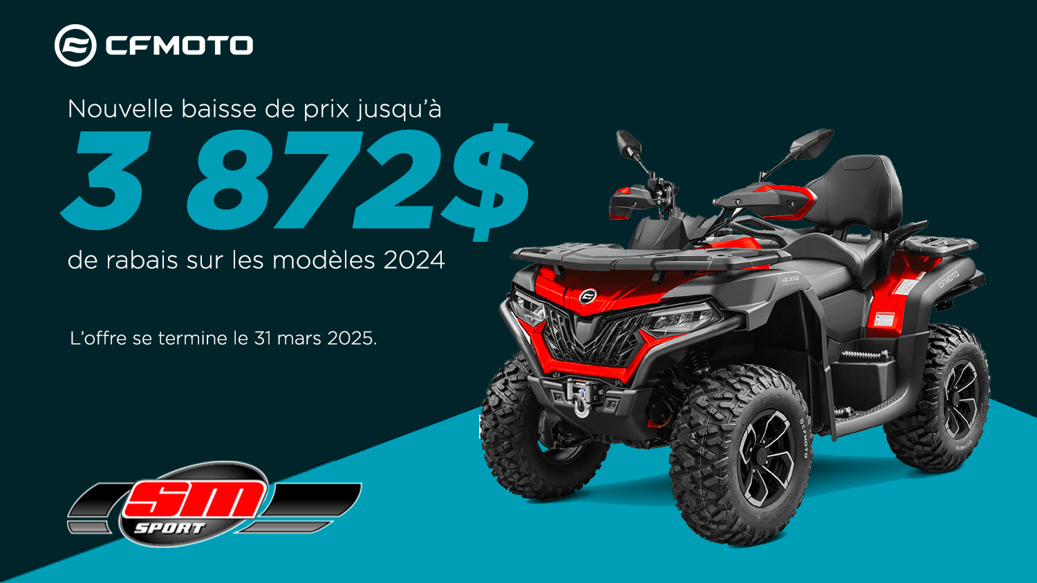 Promotions CFMOTO | VTT