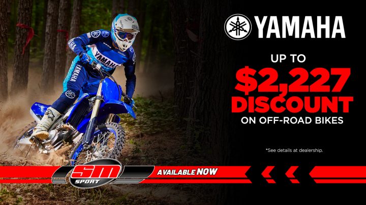 Yamaha Promotions | Off-Road Motorcycles