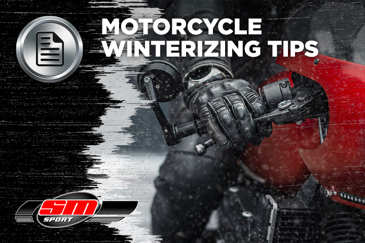 Storing your motorcycle for winter: our expert advice | SM Sport