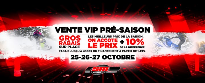 🌟 Événement exclusif : Vente VIP pré-saison ! 🌟