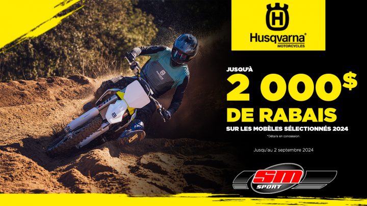 Promotions Husqvarna | Motos