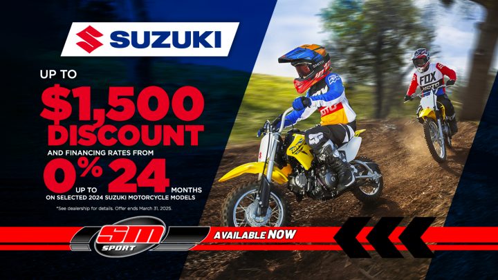 Suzuki Promotions | Off-Road Motorcycles