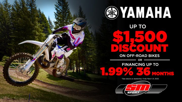 Yamaha Promotions | Off-Road Motorcycles