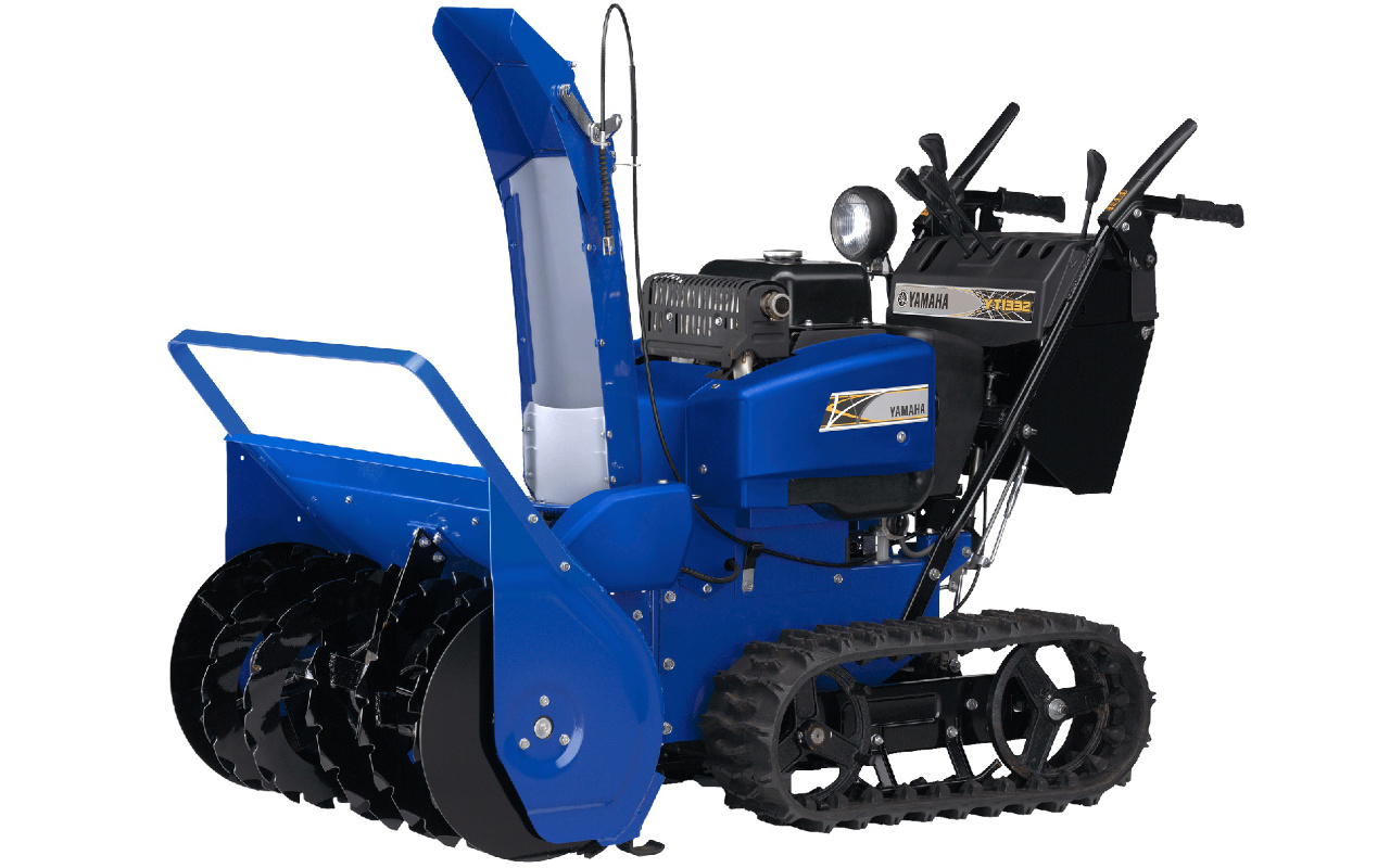 front side view of a Yamaha YT1332ED snowblower