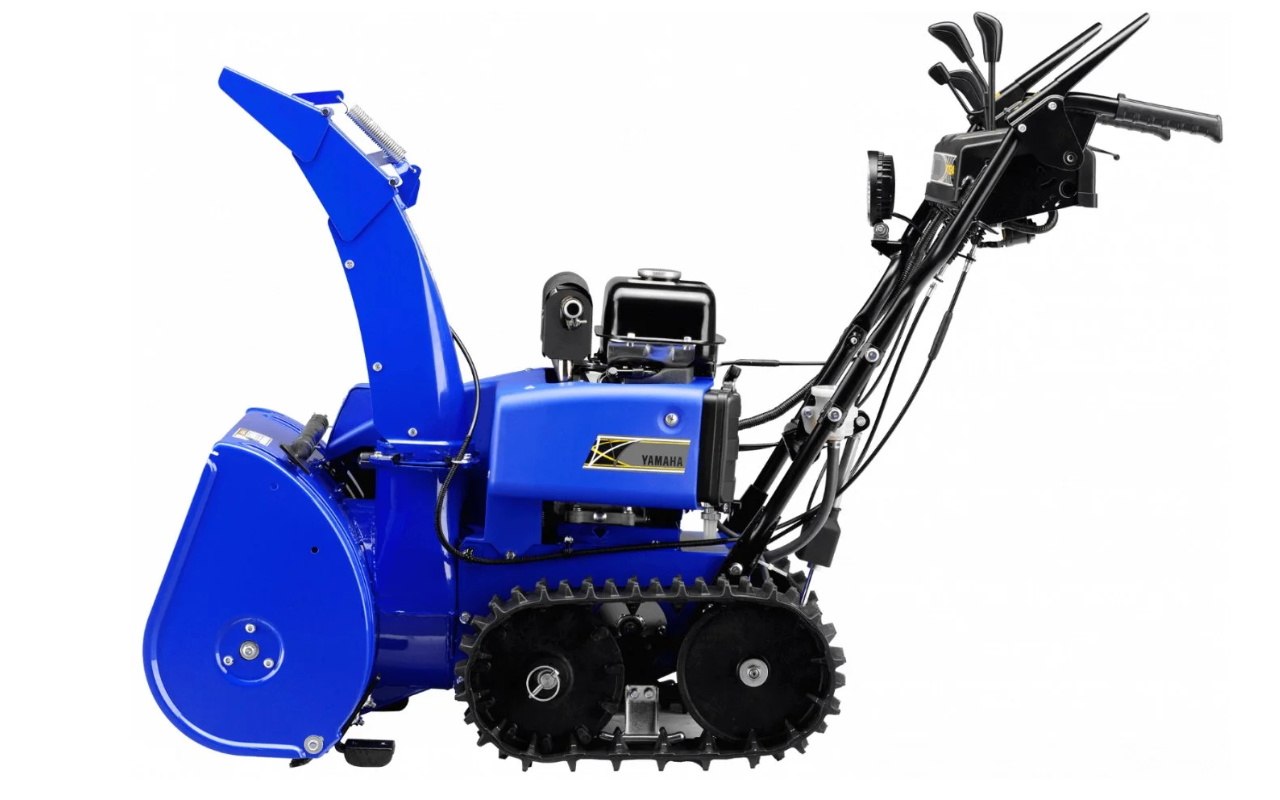 side view of a Yamaha YT624EJB snowblower