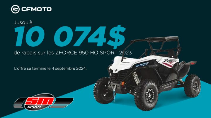 Promotions CFMOTO | Côte-à-côtes