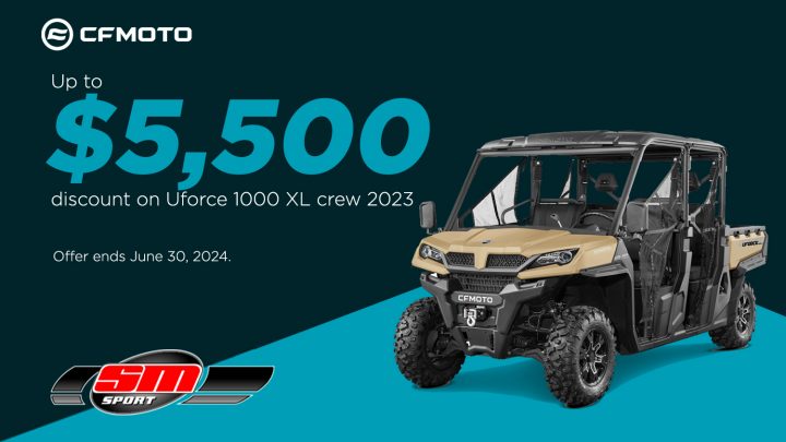 Promotions CFMOTO | Side-by-Side