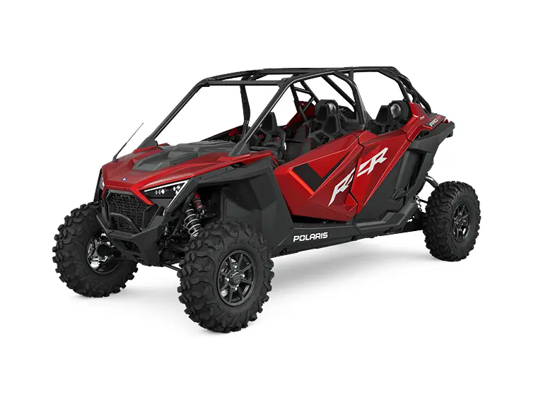 Front 3/4 view of the Polaris RZR Pro XP 4 Ultimate side-by-side.