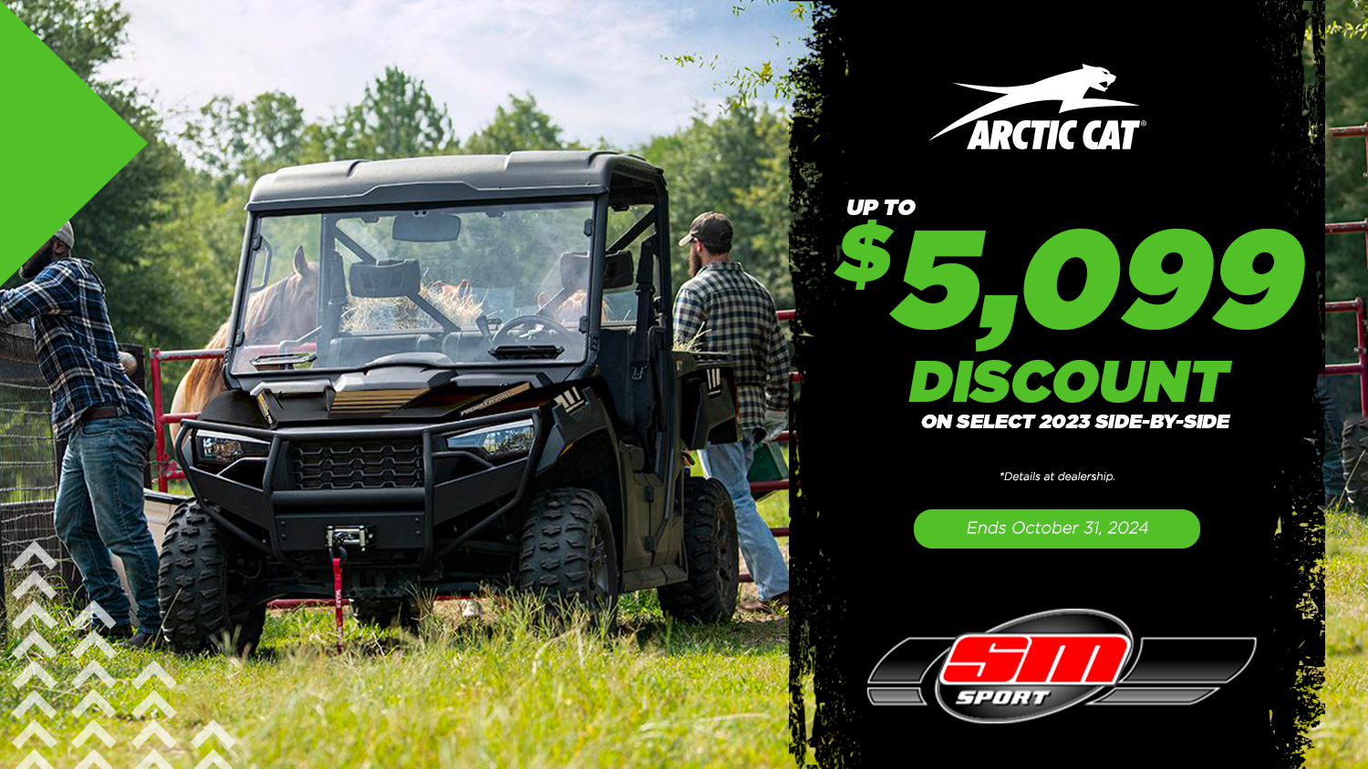 Arctic Cat Promotions | Side-by-side