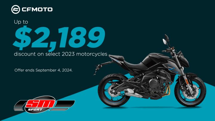 PROMOTIONS | CFMOTO – Motorcyles