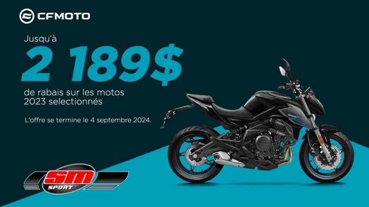 Promotions CFMOTO | Motos