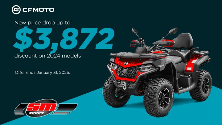 CFMOTO Promotions | ATV’S