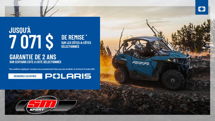 Promotions Polaris | Côte-à-Côte