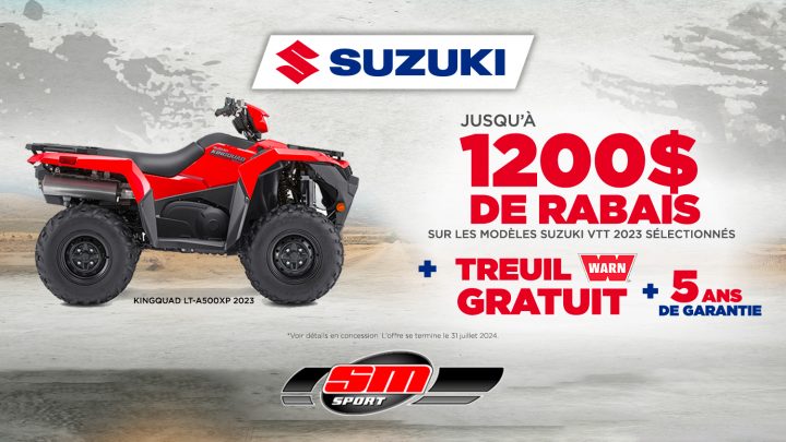 Promotions Suzuki | VTT