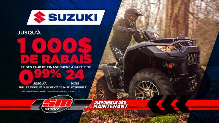 Promotions Suzuki | VTT