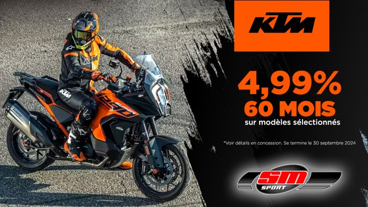 Promotions KTM – Motos de route