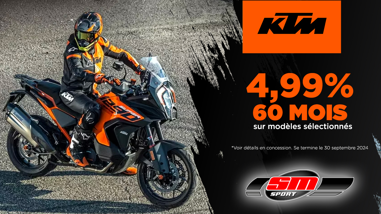 Promotions KTM – Motos de route