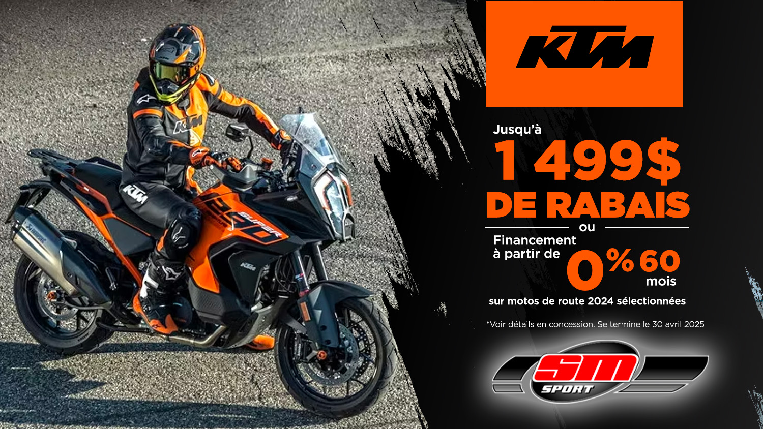 Promotions KTM – Motos de route