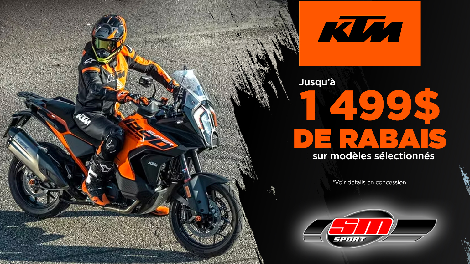 Promotions KTM – Motos de route