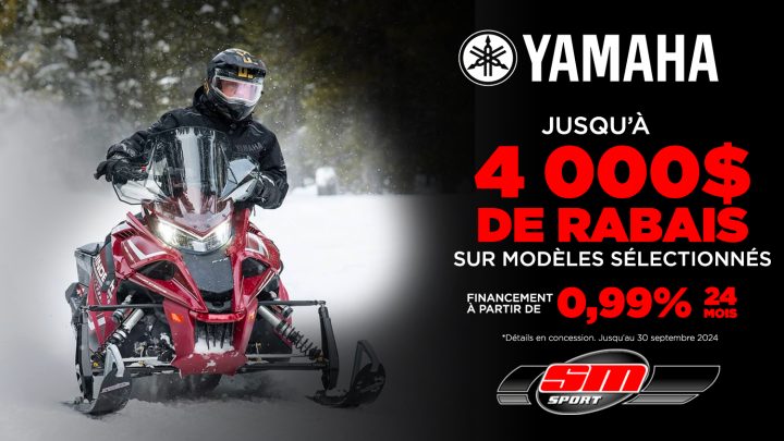 Promotions Yamaha | Motoneiges