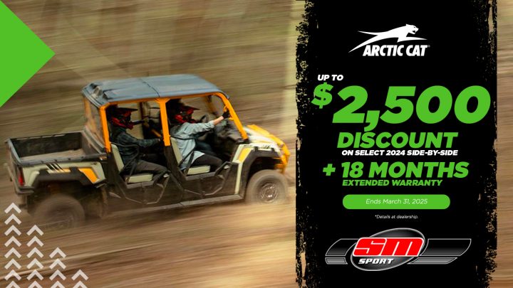 Arctic Cat Promotions | Side-by-side