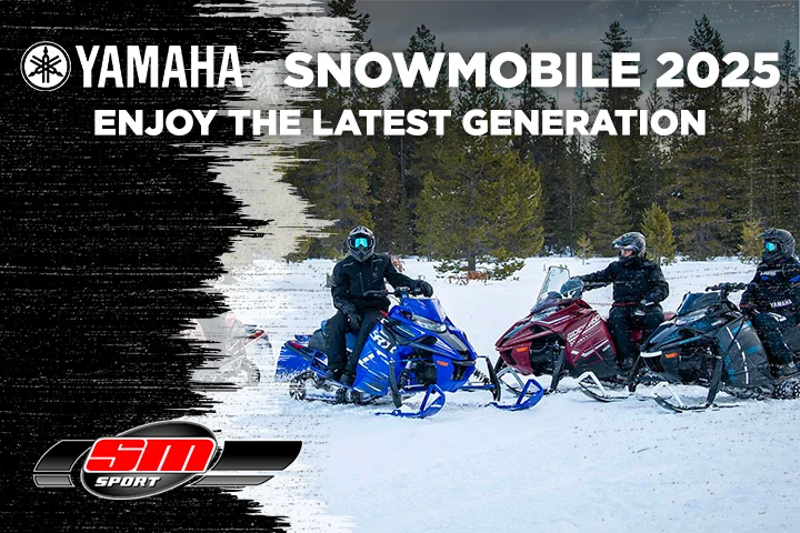 Yamaha snowmobile 2025, enjoy the latest generation.