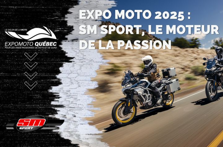 Expo Moto 2025 :  SM Sport, le Moteur de la Passion